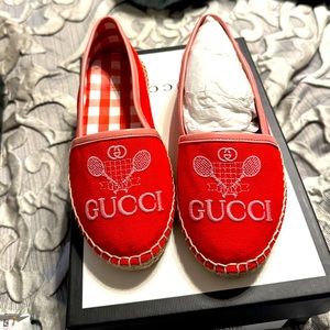 Kids Gucci Espadrilles Size 32 equivalent to 12.5 Brand New